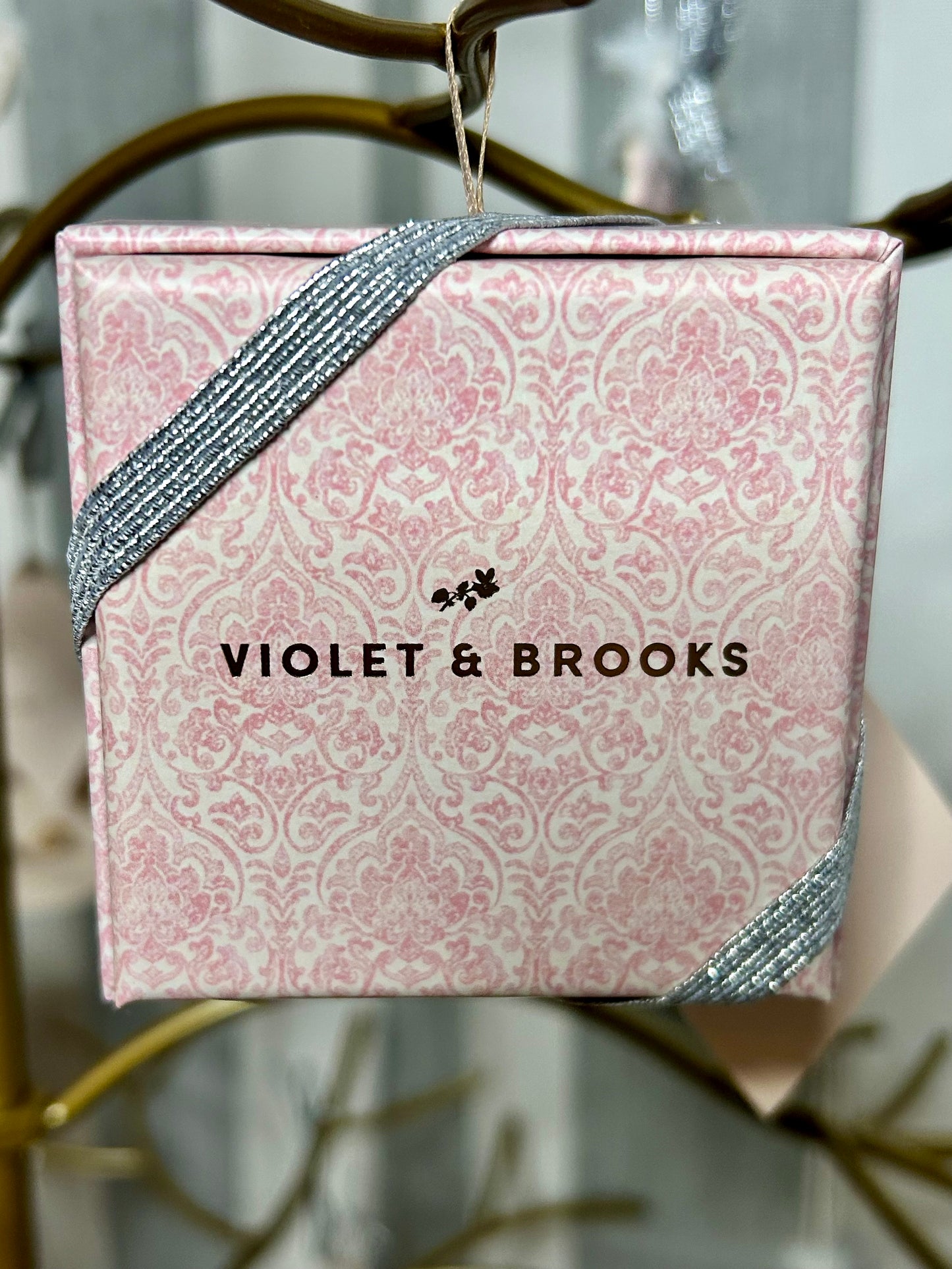 Boxed Crystal Earring Trio - Pink Peonies