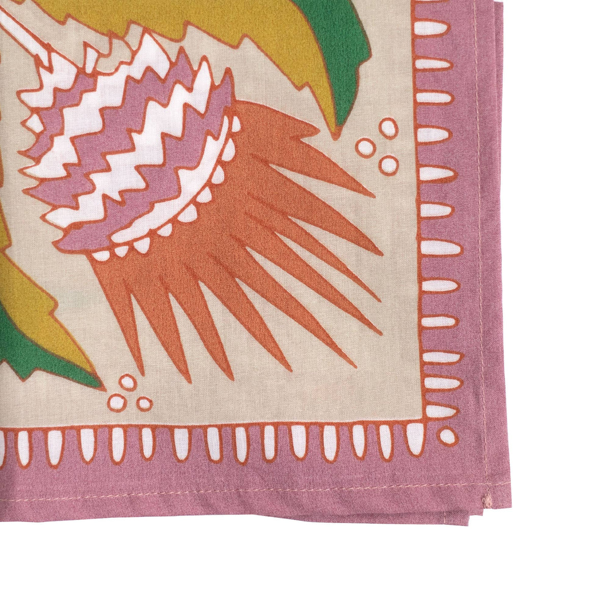 No. 081 Martha Bandana - Pink Peonies
