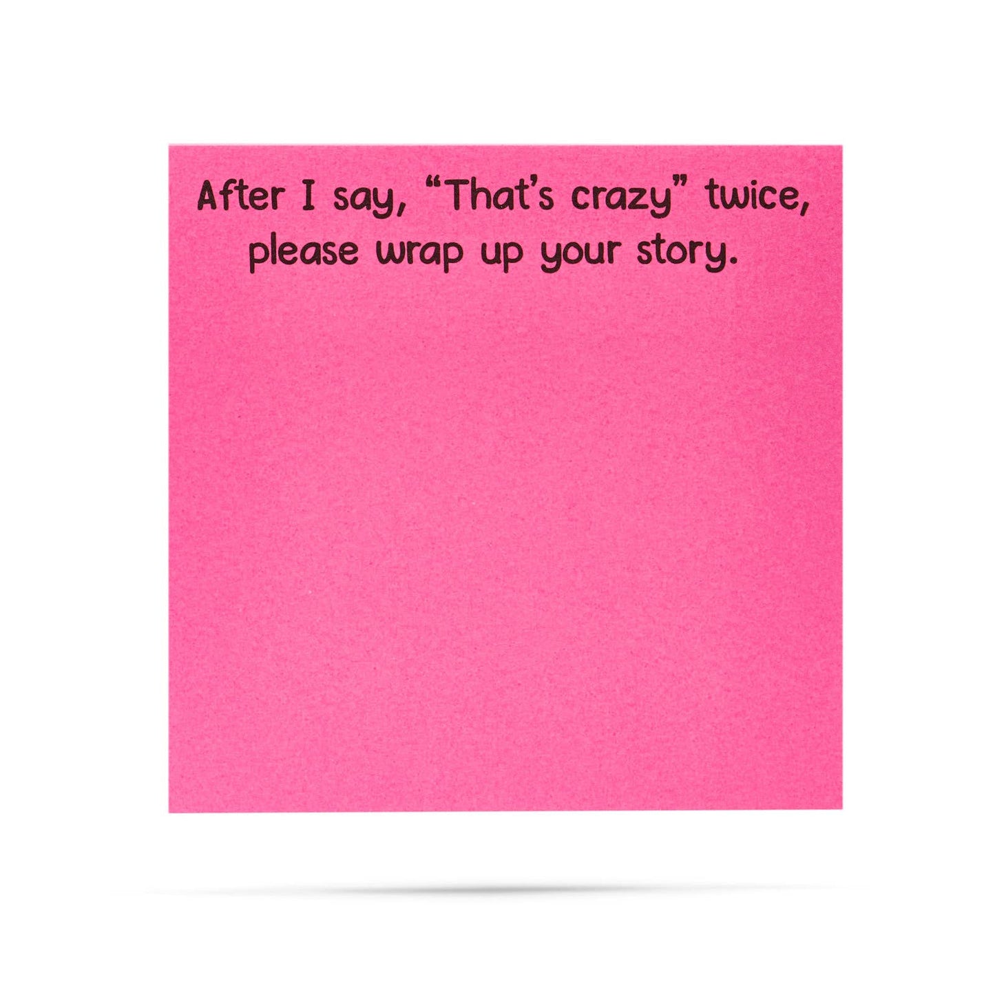 Funny Neon Sticky Notes with Various Sayings: 7 Options to Choose From - Pink Peonies