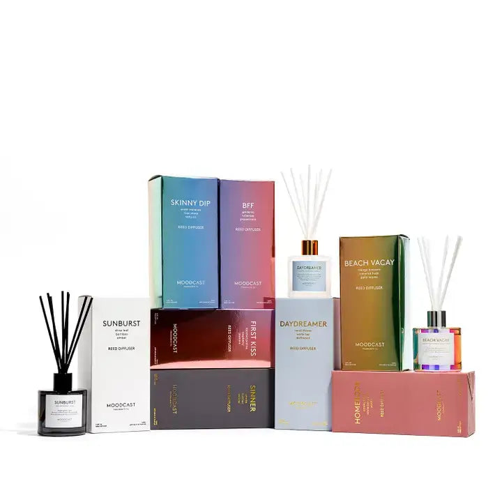 Seasonal Reed Diffuser - Persona - Star Baker - 3.4 oz Jar - Pink Peonies