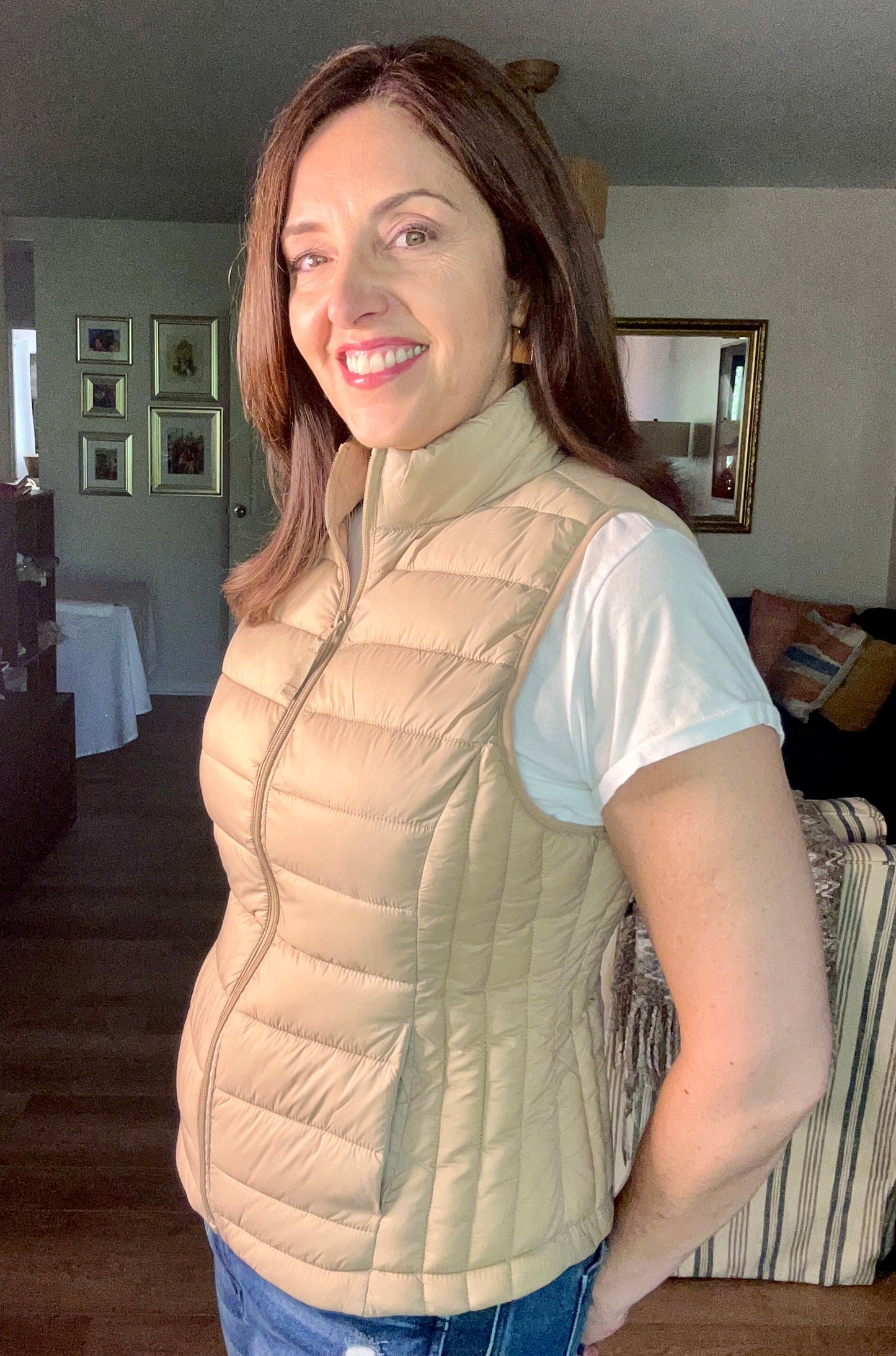 Urban Glide Khaki Zip Vest