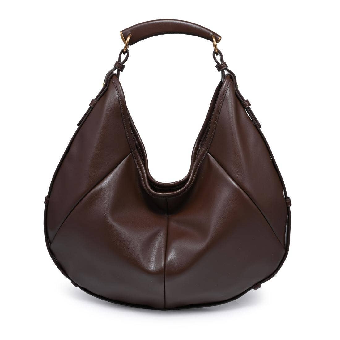 Mcarthy - Large Hobo: Wine - Pink Peonies
