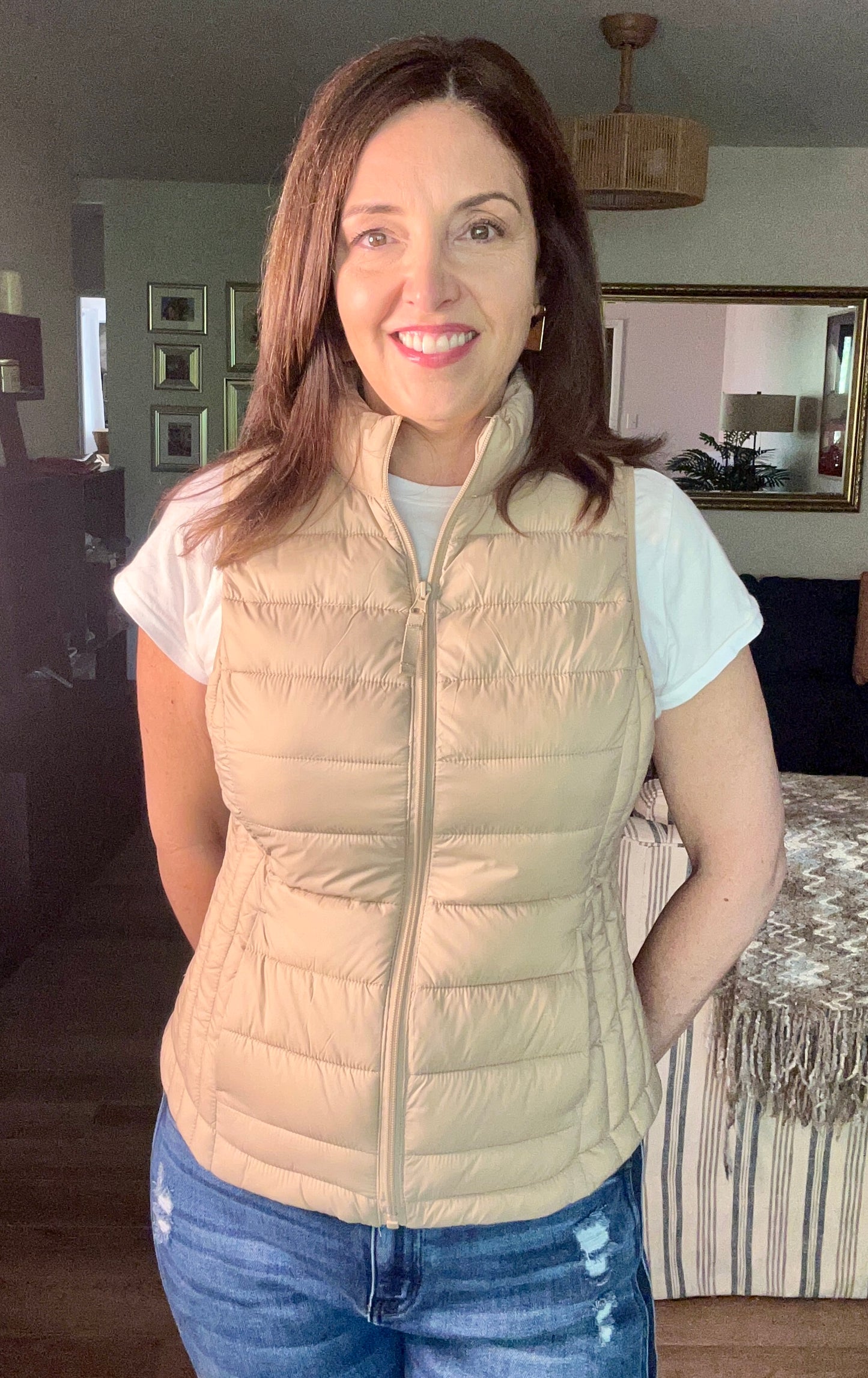 Urban Glide Khaki Zip Vest