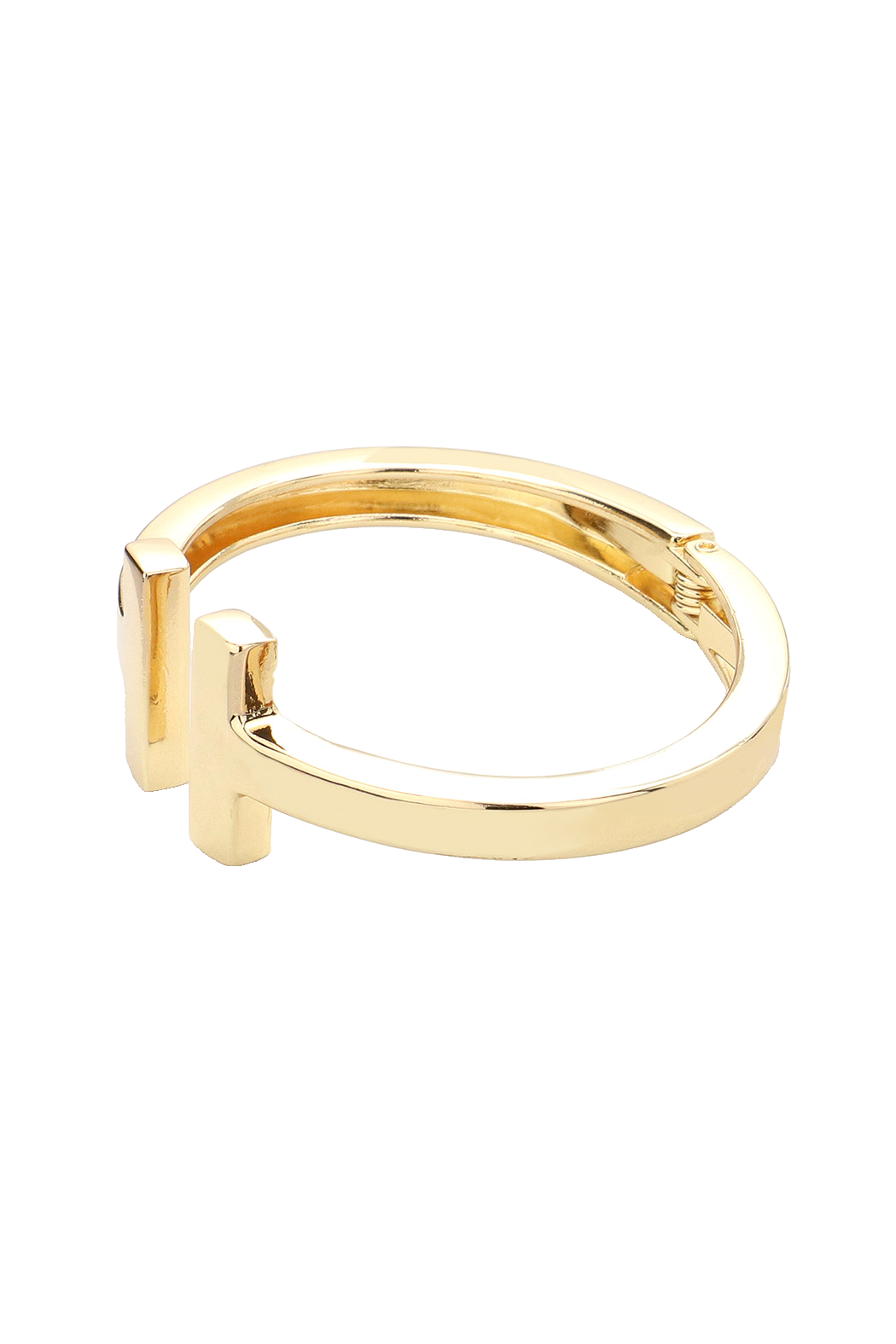 Hermès Inspired Hinge Bracelet - Pink Peonies
