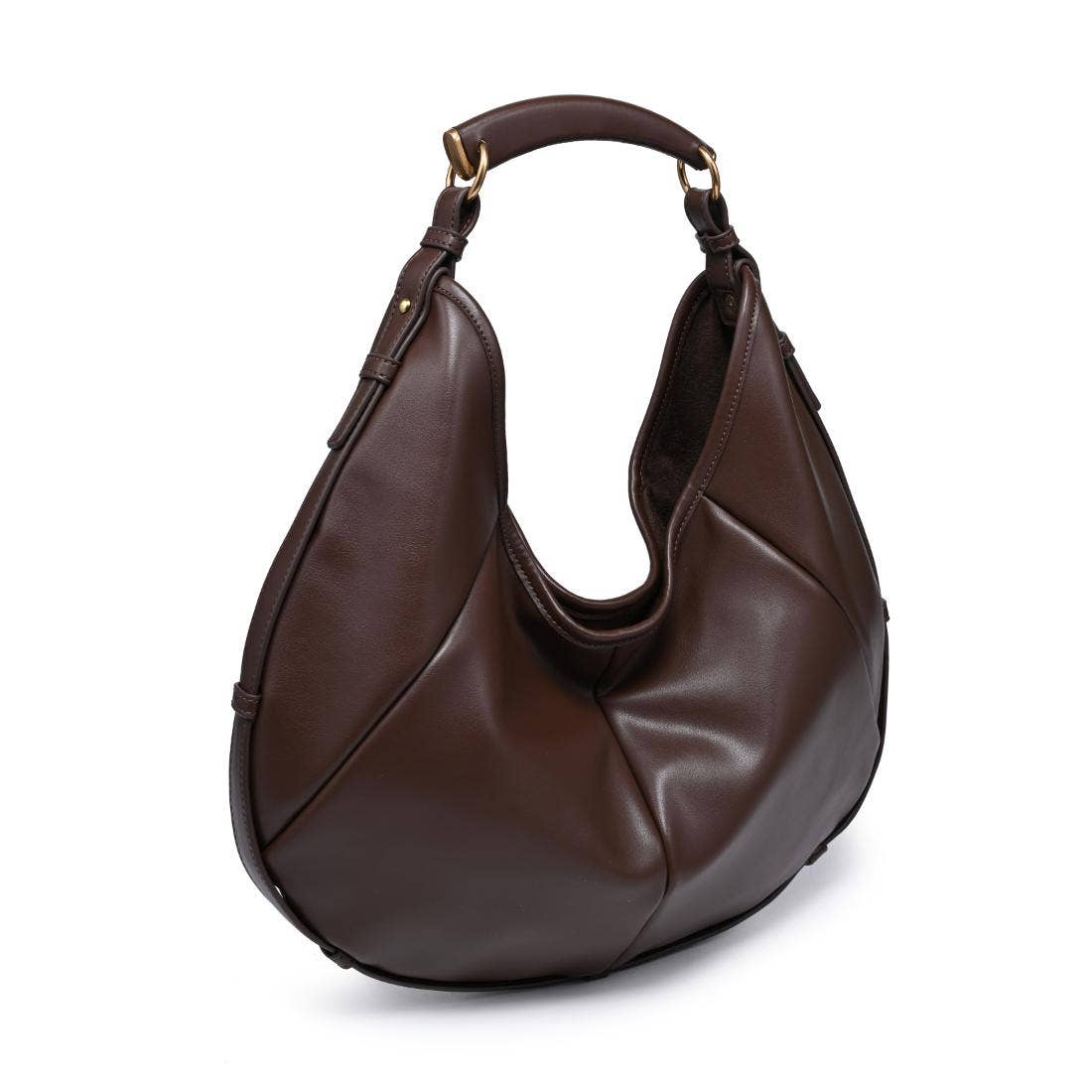 Mcarthy - Large Hobo: Wine - Pink Peonies