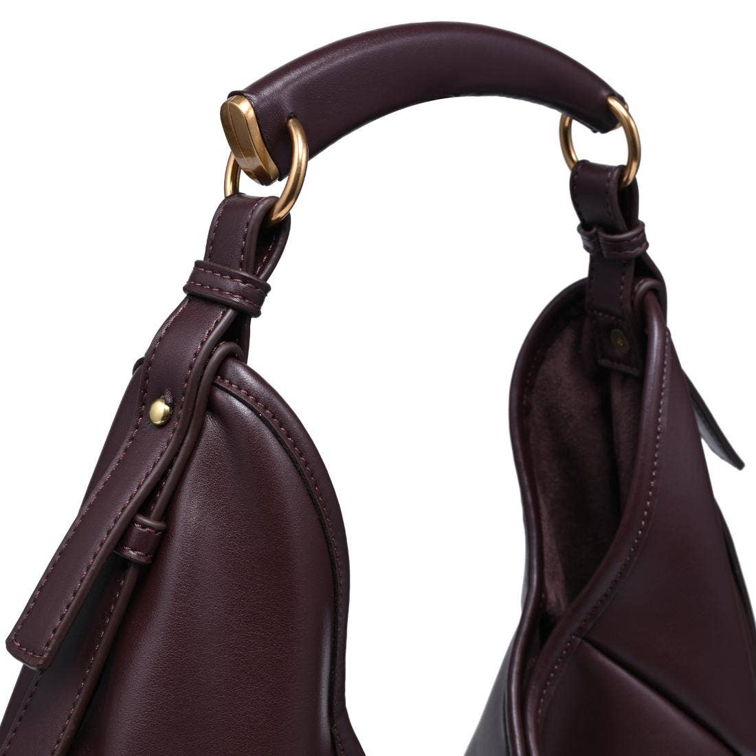 Mcarthy - Large Hobo: Wine - Pink Peonies