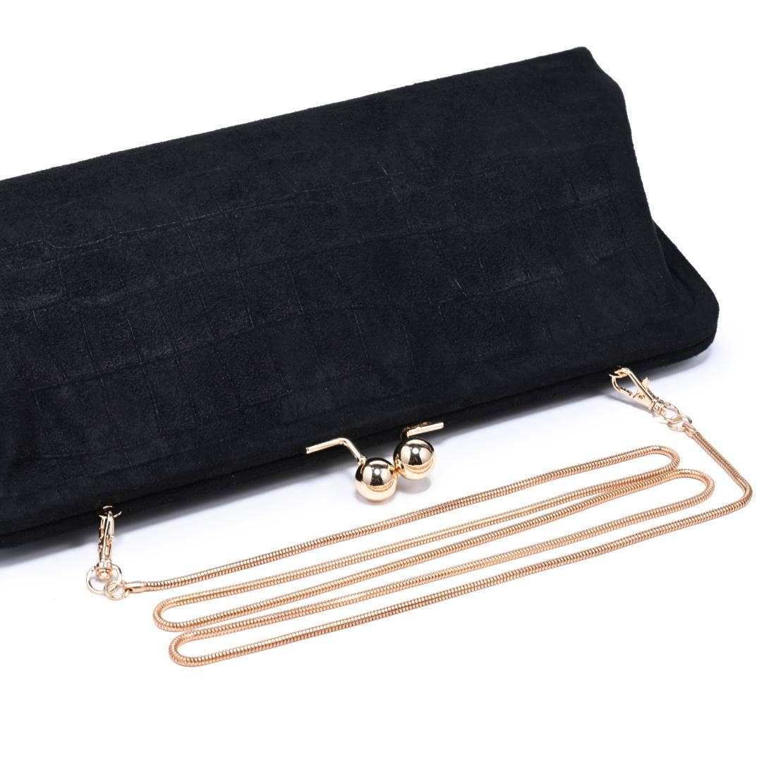 Kristin - SU Clutch: Chocolate - Pink Peonies
