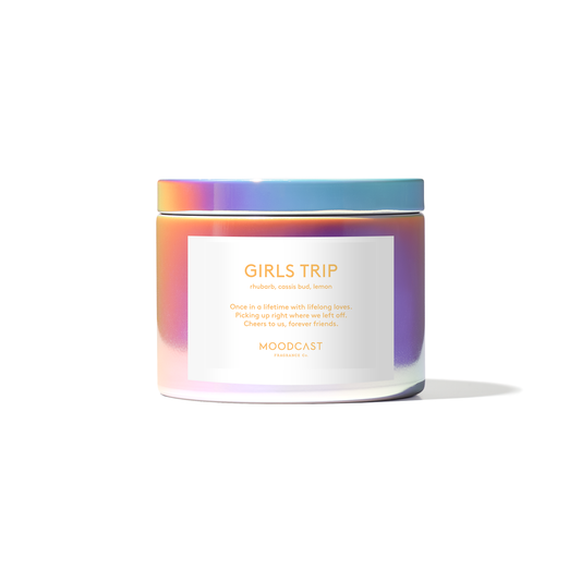 Coconut Wax Candle - Vibes - Girls Trip - 3 oz Tin - Pink Peonies