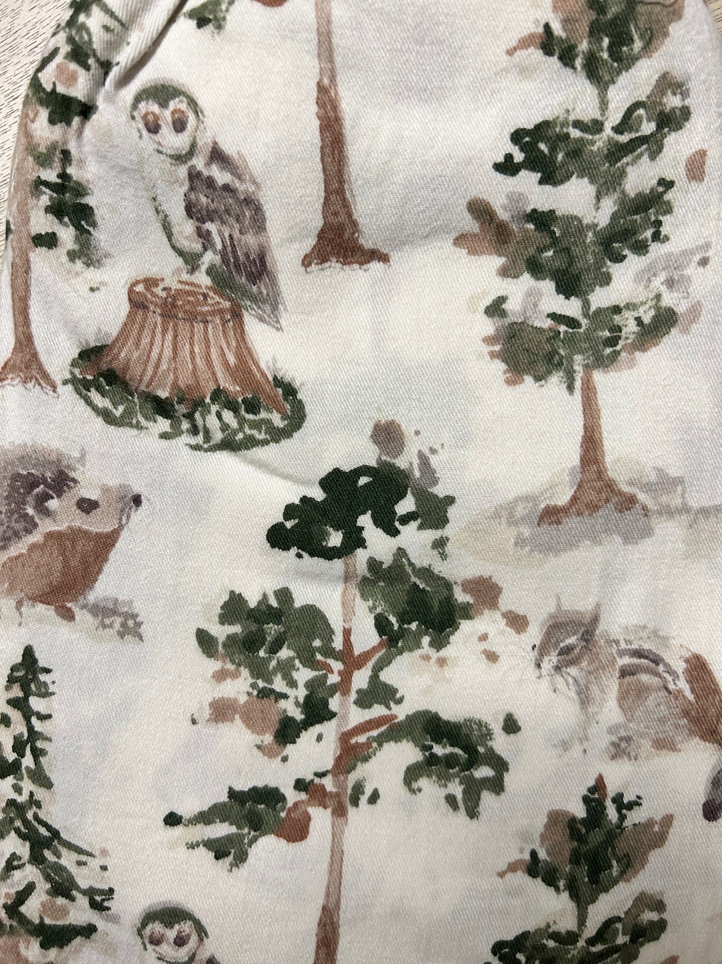 Woodland Stories Flannel Pajama Pants in a Bag