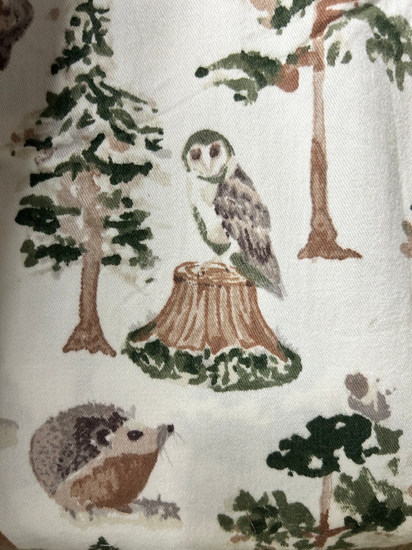 Woodland Stories Flannel Pajama Pants in a Bag