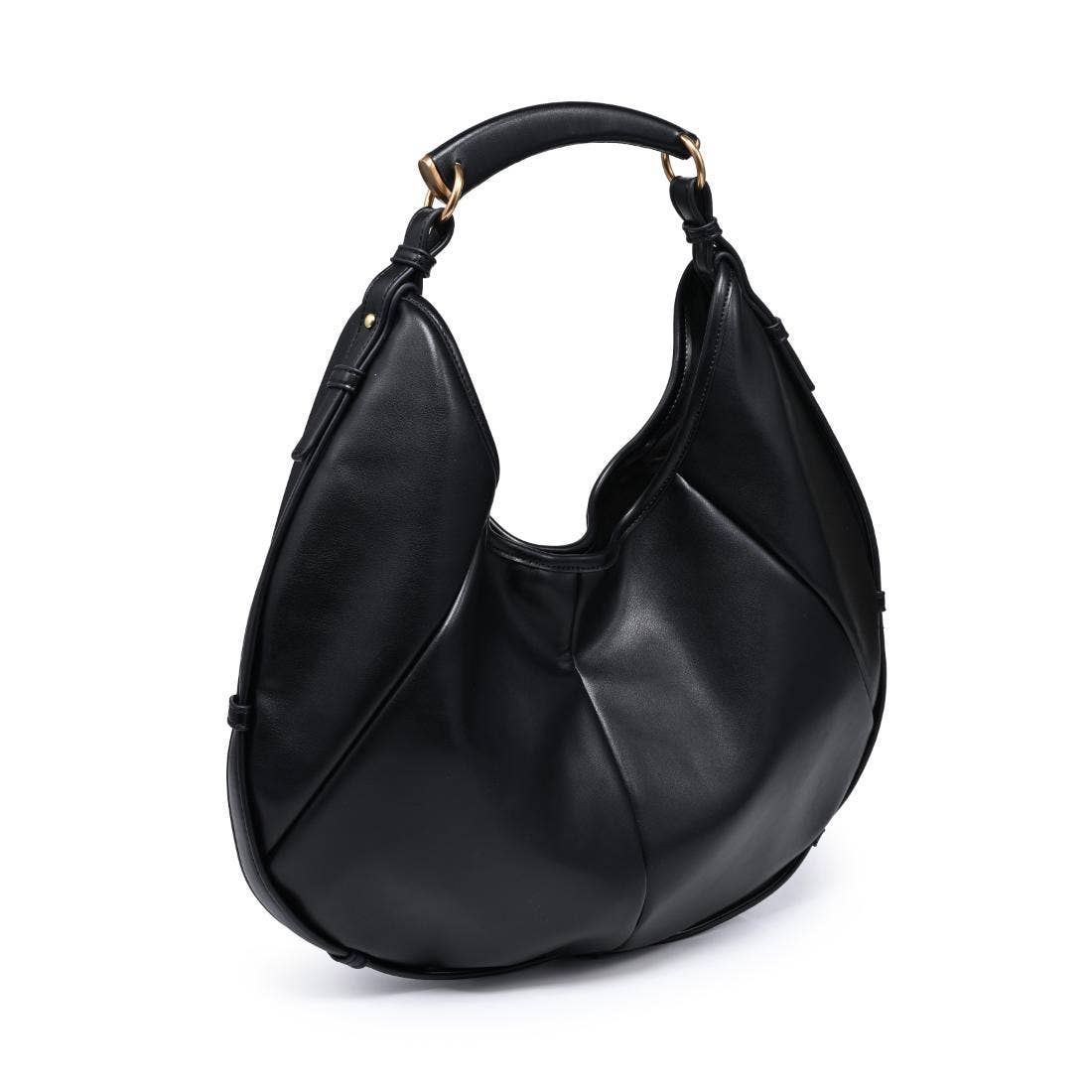 Mcarthy - Large Hobo: Wine - Pink Peonies