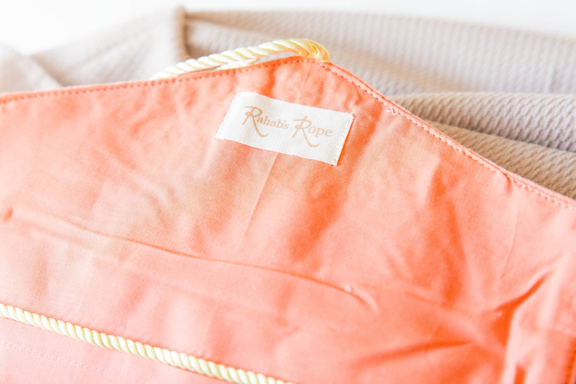 Embroidered Velvet Jewelry Organizer-Coral - Pink Peonies
