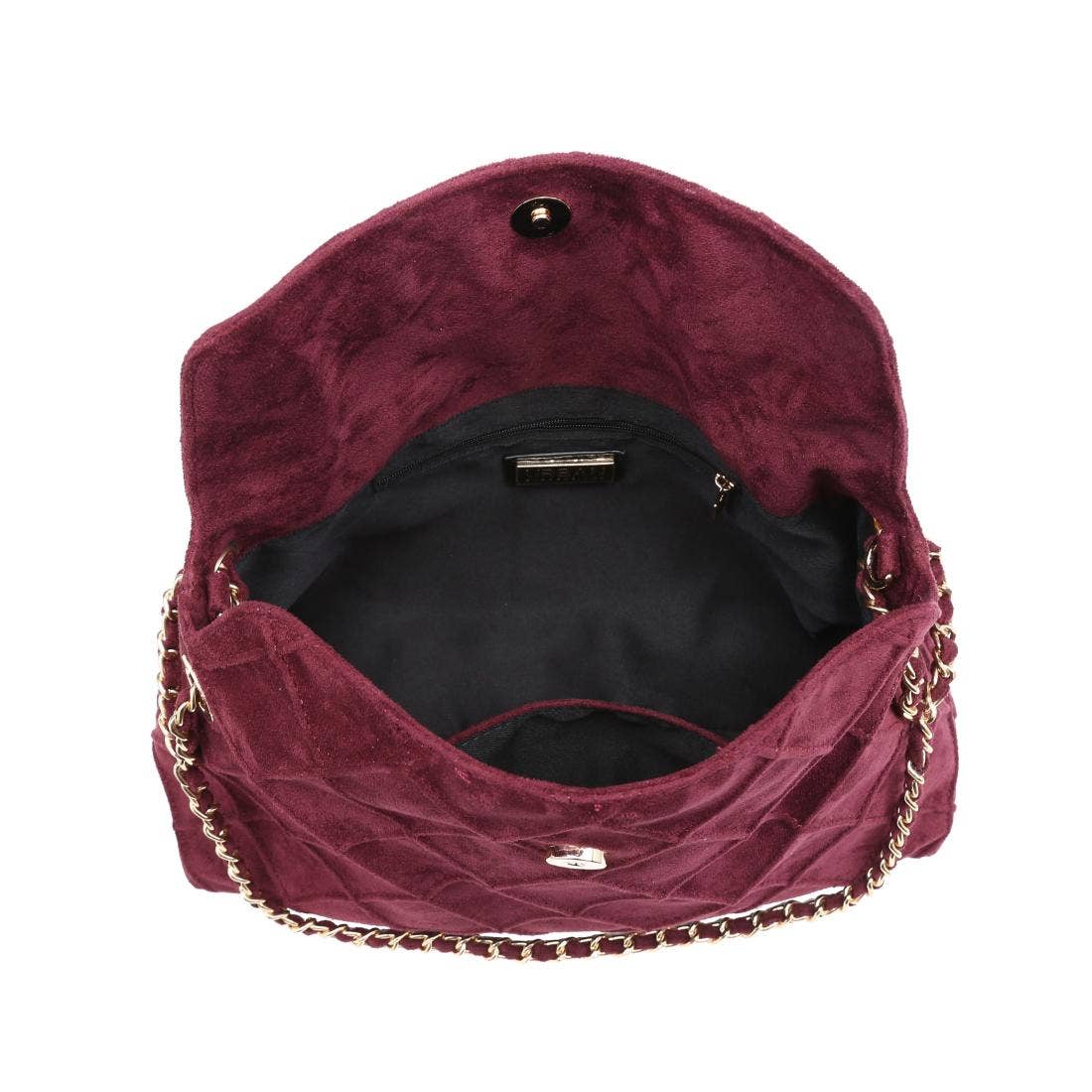 Crew Hobo: Brown - Pink Peonies