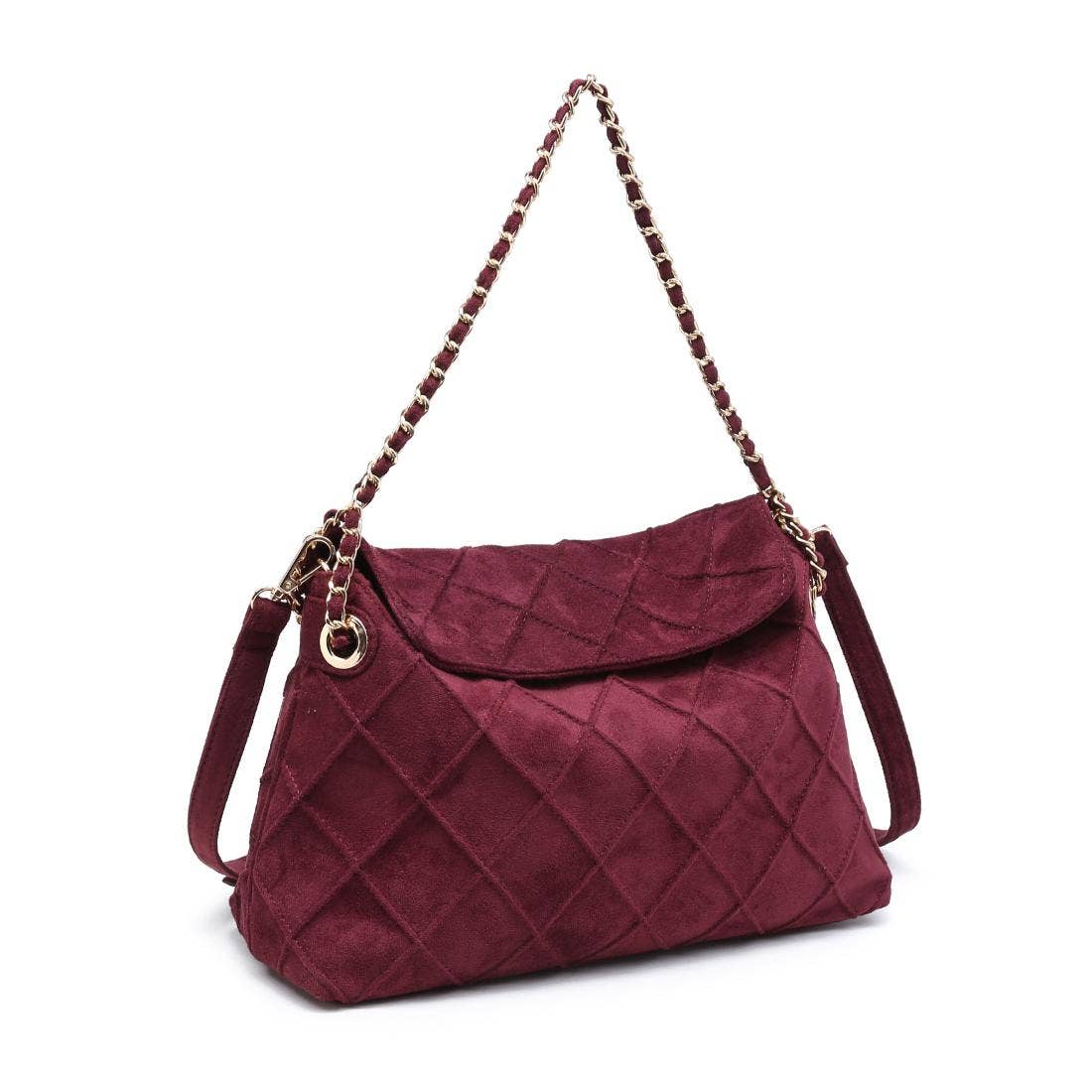 Crew Hobo: Brown - Pink Peonies