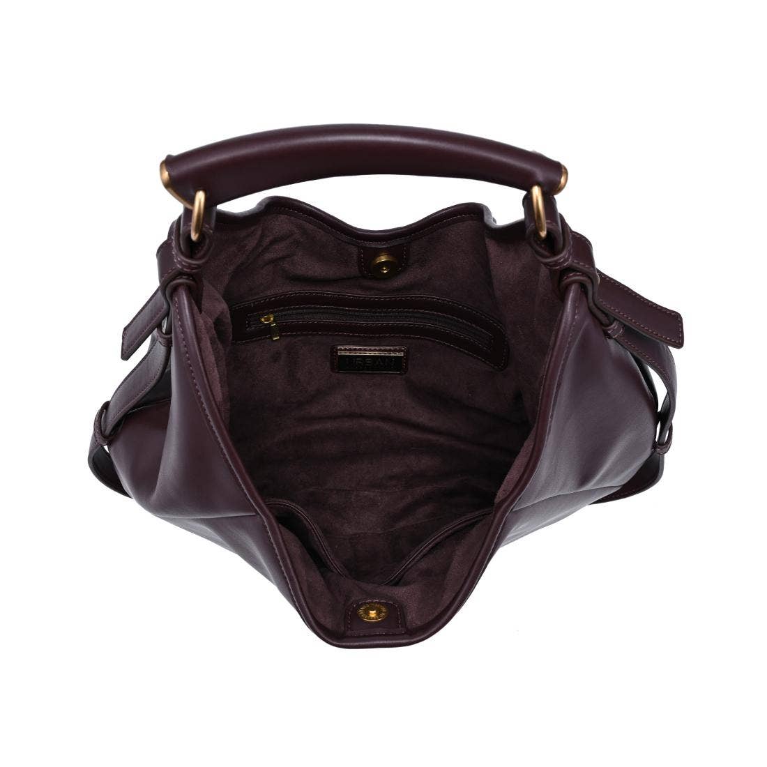 Mcarthy - Large Hobo: Wine - Pink Peonies