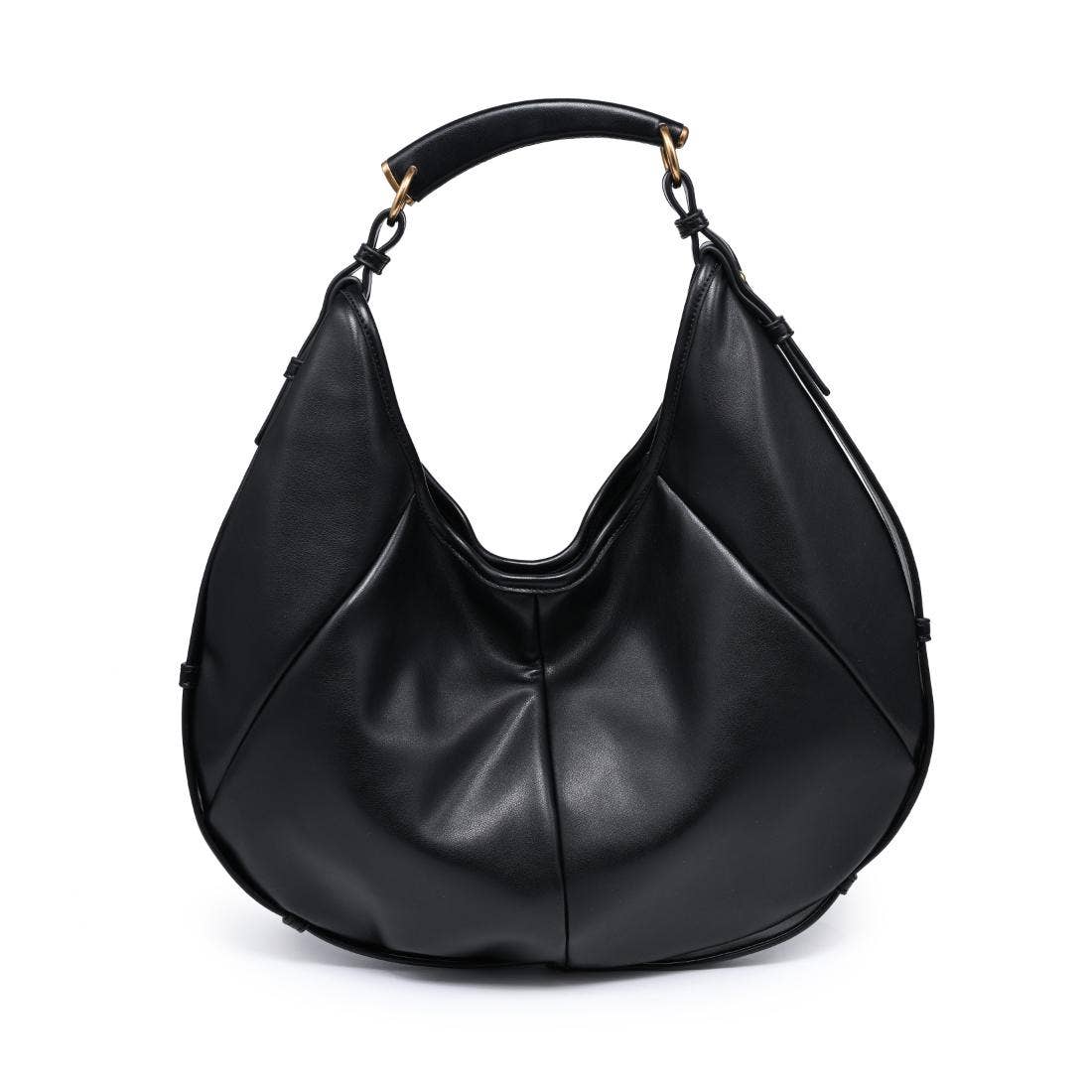 Mcarthy - Large Hobo: Wine - Pink Peonies