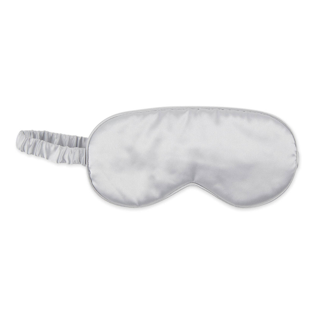 Silk-Like Satin Sleep Set - Silver - Pink Peonies