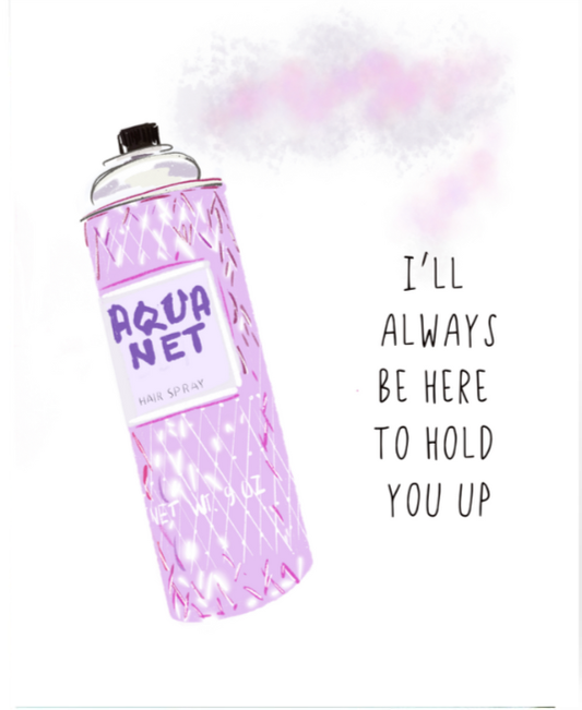 I’ll Hold You Up Card - Pink Peonies