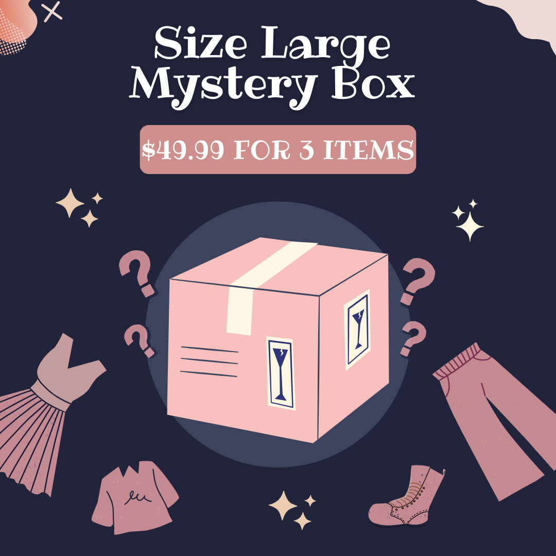 Size Large Mystery Box - Pink Peonies