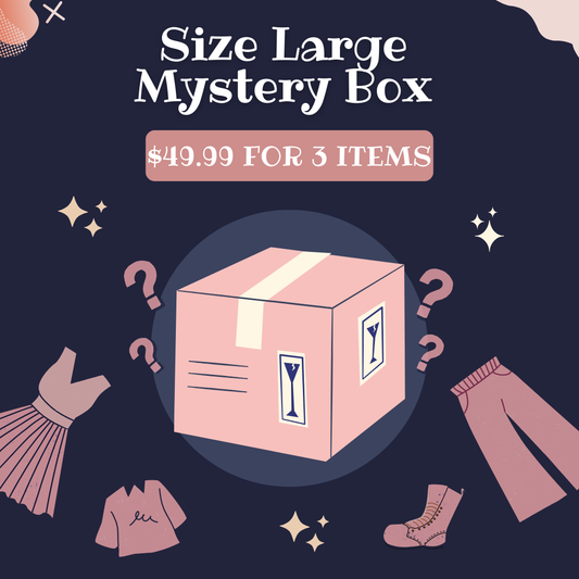 Size Large Mystery Box - Pink Peonies